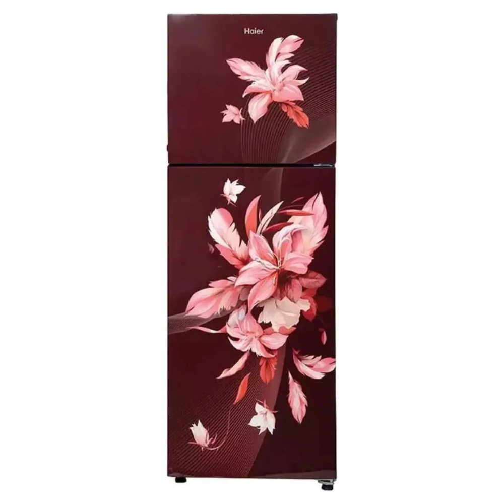 Haier 240L 2 Star Frost Free Top Mounted Refrigerator - Red Opal