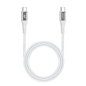 Tempt Cosmic Braided with Aluminum Shell Type C to Type C Cable