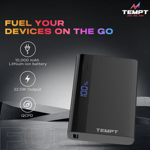 Tempt 10000mAh Fuel Power Bank