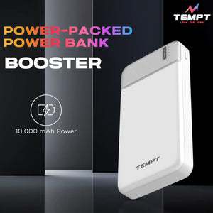 Tempt 10000mAh Booster Power Bank