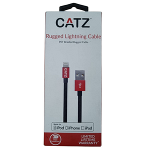 Catz Charge and Sync Rugged Lightning Cable 1M