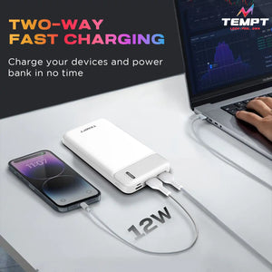 Tempt 10000mAh Booster Power Bank