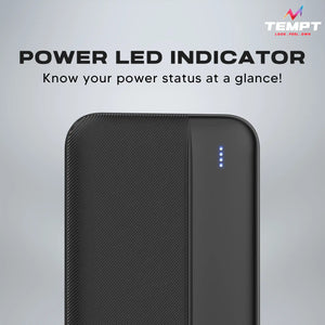 Tempt 10000mAH Storm Power Bank