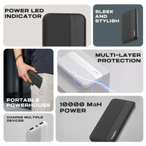 Tempt 10000mAH Storm Power Bank