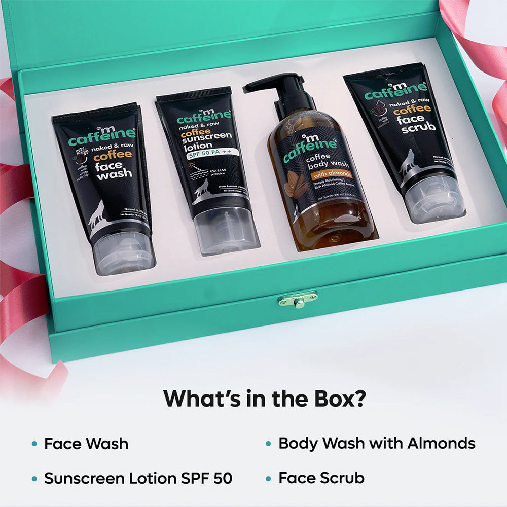 mCaffeine Pure Coffee Skin Care Gift Kit
