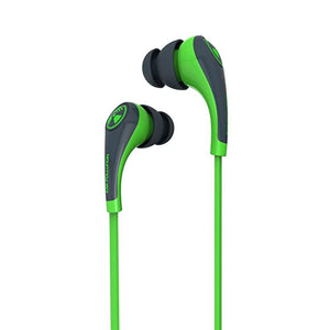 iFrogz Audio - Ear Pollution Plugz with Mic - Neon Green