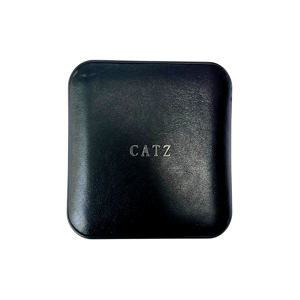 Catz 10000mAh Leather Power Bank- Black