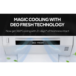 Haier 630L 3 Star Side by Side Frost Free Refrigerator - Shiny Steel