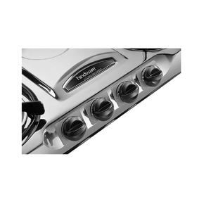 Hindware Festo 4 Burner Stainless Steel Cooktop-Silver