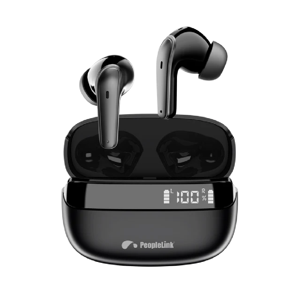 PeopleLink Airphonic In Ear Truly Wireless Earbuds - Black