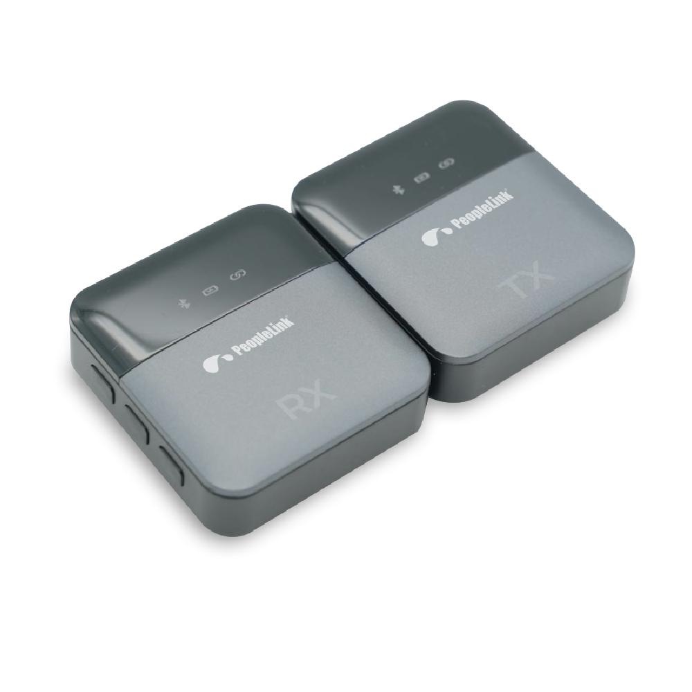 PeopleLink Airphonic Wireless Lapel Microphone - Black