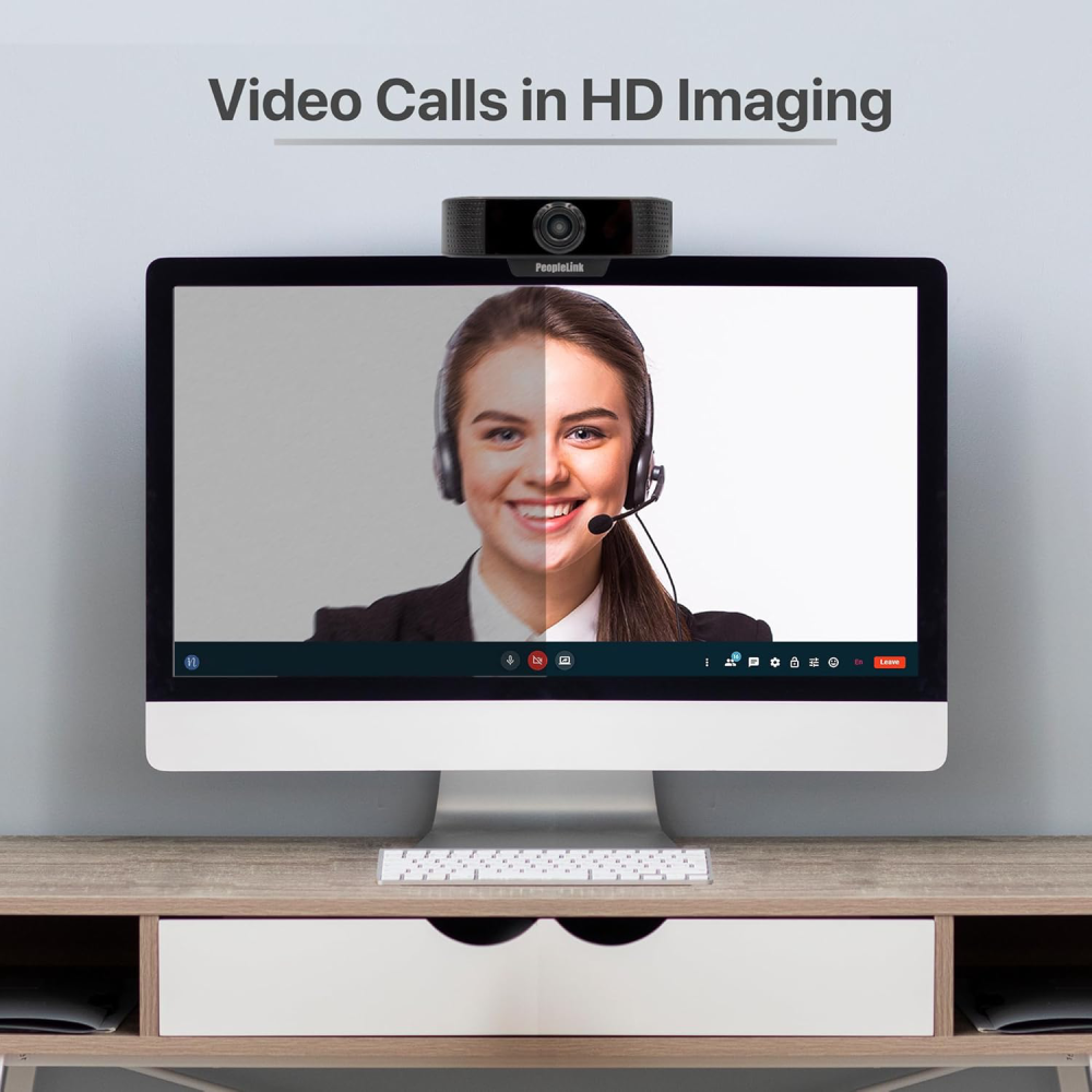 PeopleLink Nebula C30 Webcam - Black