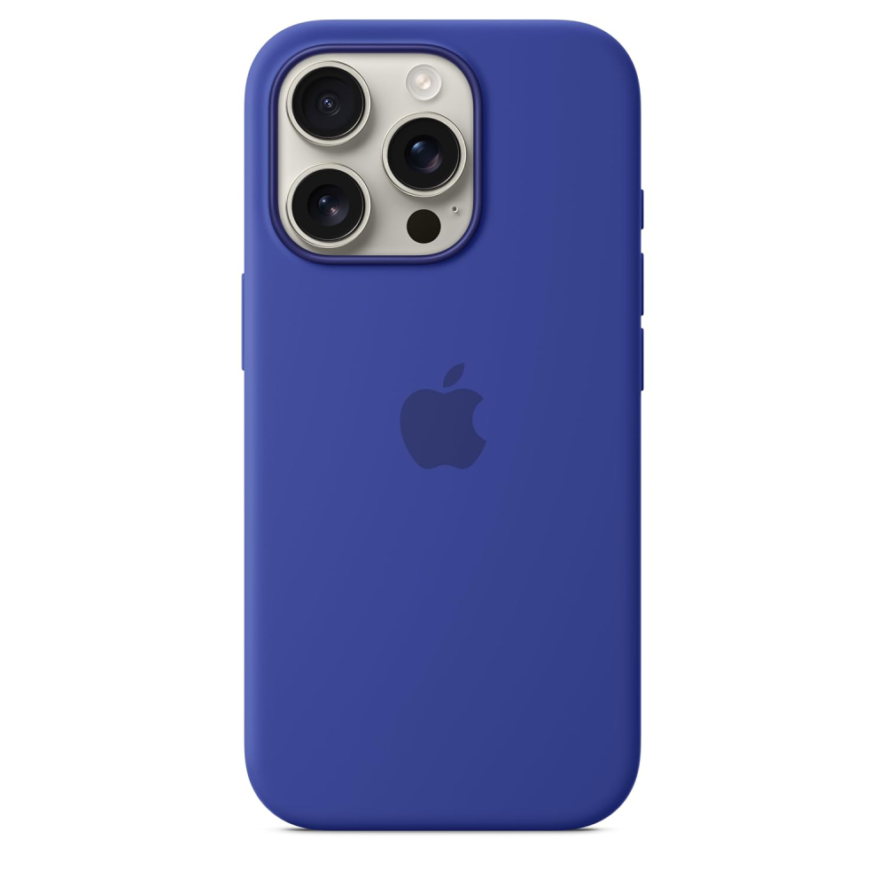 Apple iPhone 16 Pro Silicone Case with MagSafe – Ultramarine
