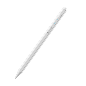 Portronics Glide Stylus Pencil with Palm Rejection & Angle Tilt Sensitivity - White