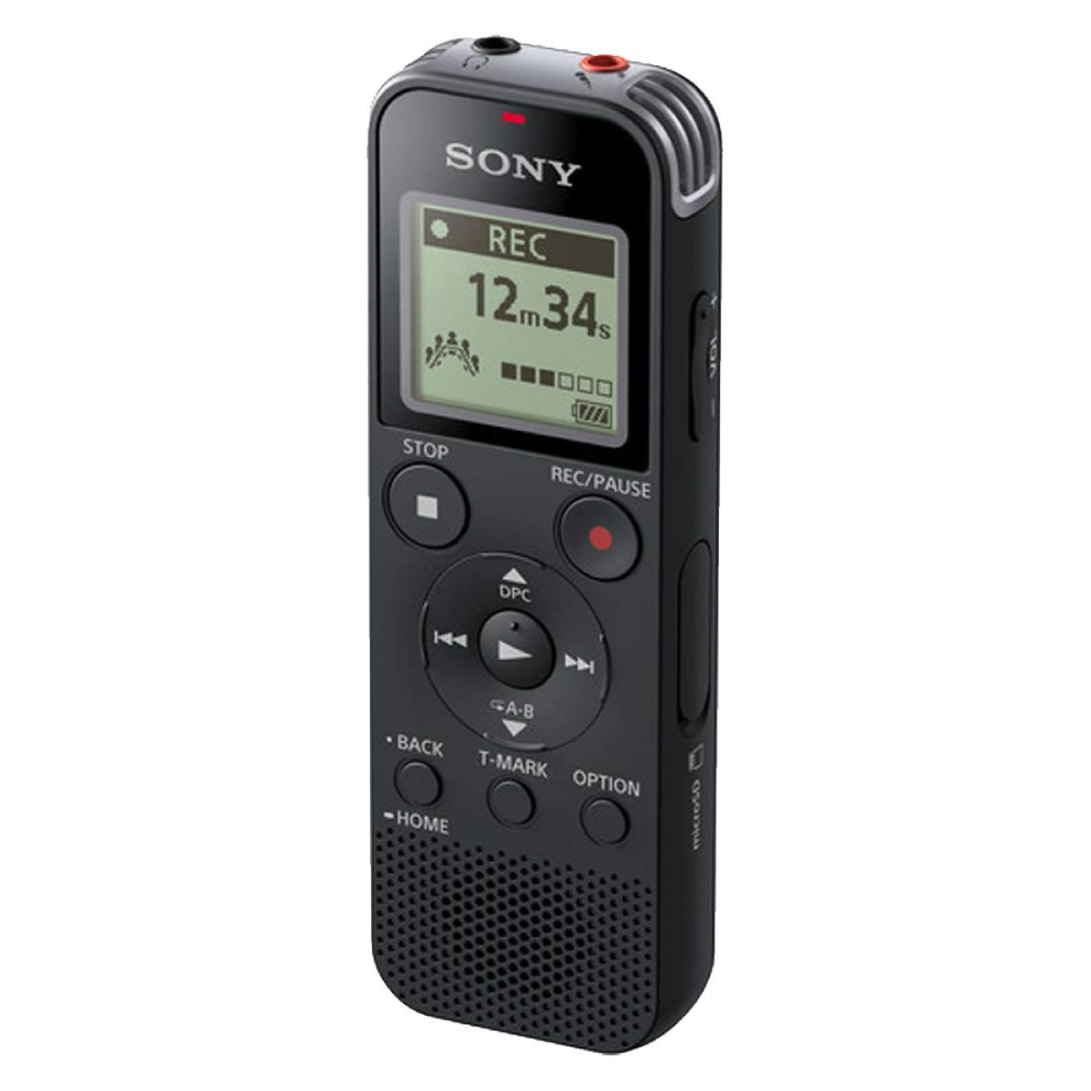 Sony ICD-PX470 Digital Voice Recorder with 4GB Memory-Black