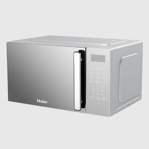 Haier 20L Convection Microwave Oven with Mirror Glass Design - Silver