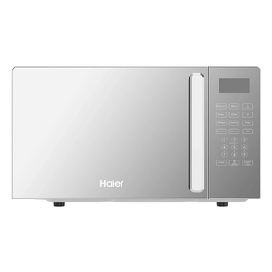 Haier 20L Convection Microwave Oven with Mirror Glass Design - Silver