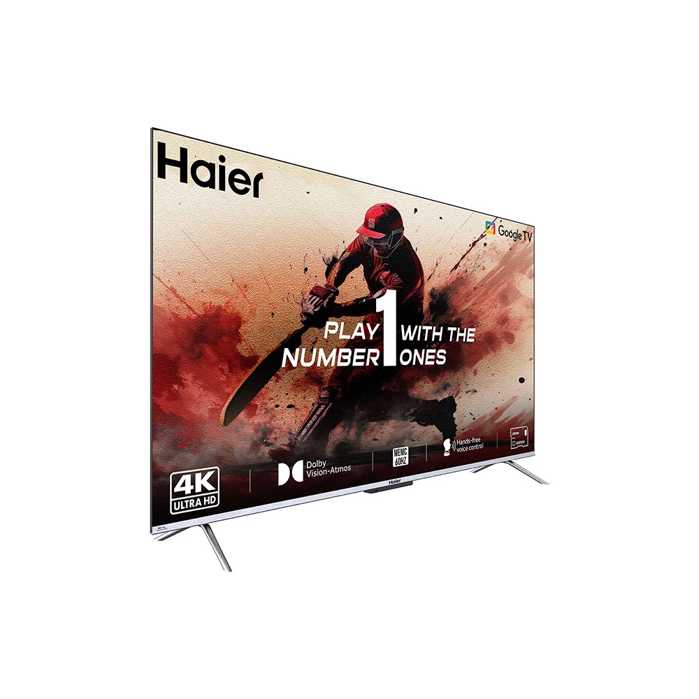 Haier 50" 4K Smart DLED Google TV with Hands Free Voice Control - 50P7GT - Grey