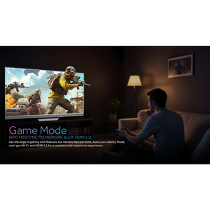 Haier 50" 4K Smart DLED Google TV with Hands Free Voice Control - 50P7GT - Grey