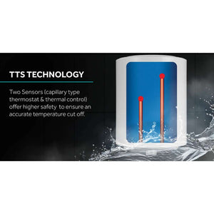 Haier Cylindrical Water Heater with 25 Litres Capacity