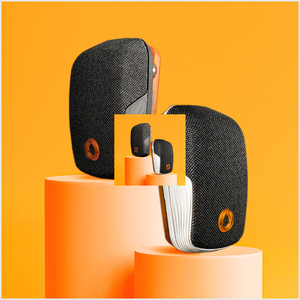 Arctic Fox Jet Waterproof Bluetooth Travel Speaker - White