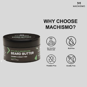 Machismo Styling & Nourishing Beard Butter- 50gm