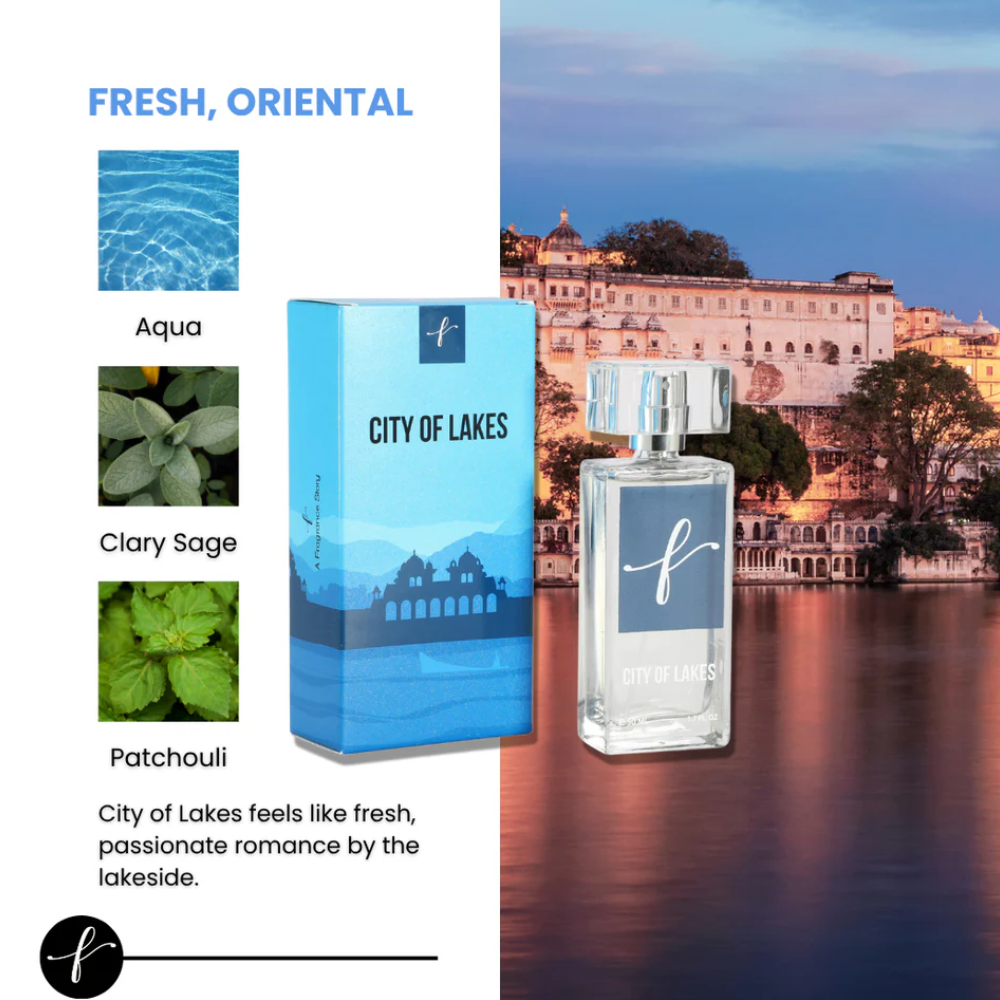 A Fragrance Story City Of Lakes Men Eau De Parfum - 50ml