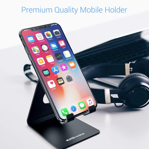 Portronics Modesk Phone Holder - Black