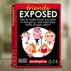 Exciting Lives Friends Exposed Party Card Game