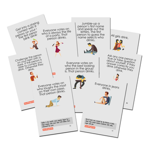 Exciting Lives All Drunk Party Drinking Card Game