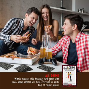 Exciting Lives All Drunk Party Drinking Card Game