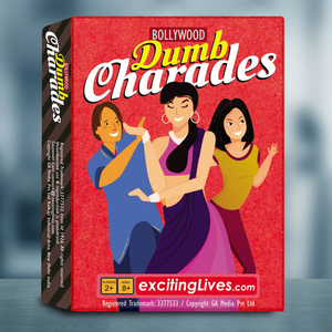 Exciting Lives Bollywood Dumb Charades Card Game