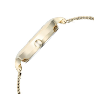 Titan Raga Showstopper 1.18" Analog Silver Dial Metal Strap Watch for Women