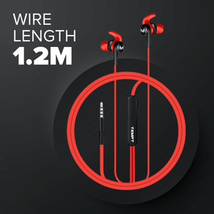 Tempt Zoom X1 In Ear Wired Earphones with Mic