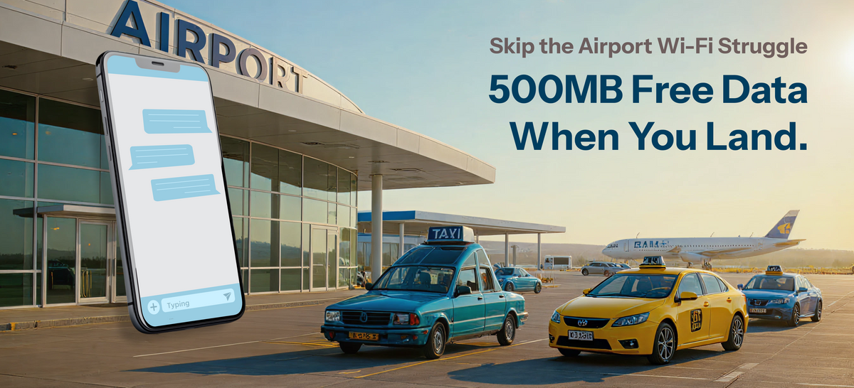 Skip the Airport Wi-Fi Struggle: Get 40% Off on Pre-activated Global eSIM & SIM Card