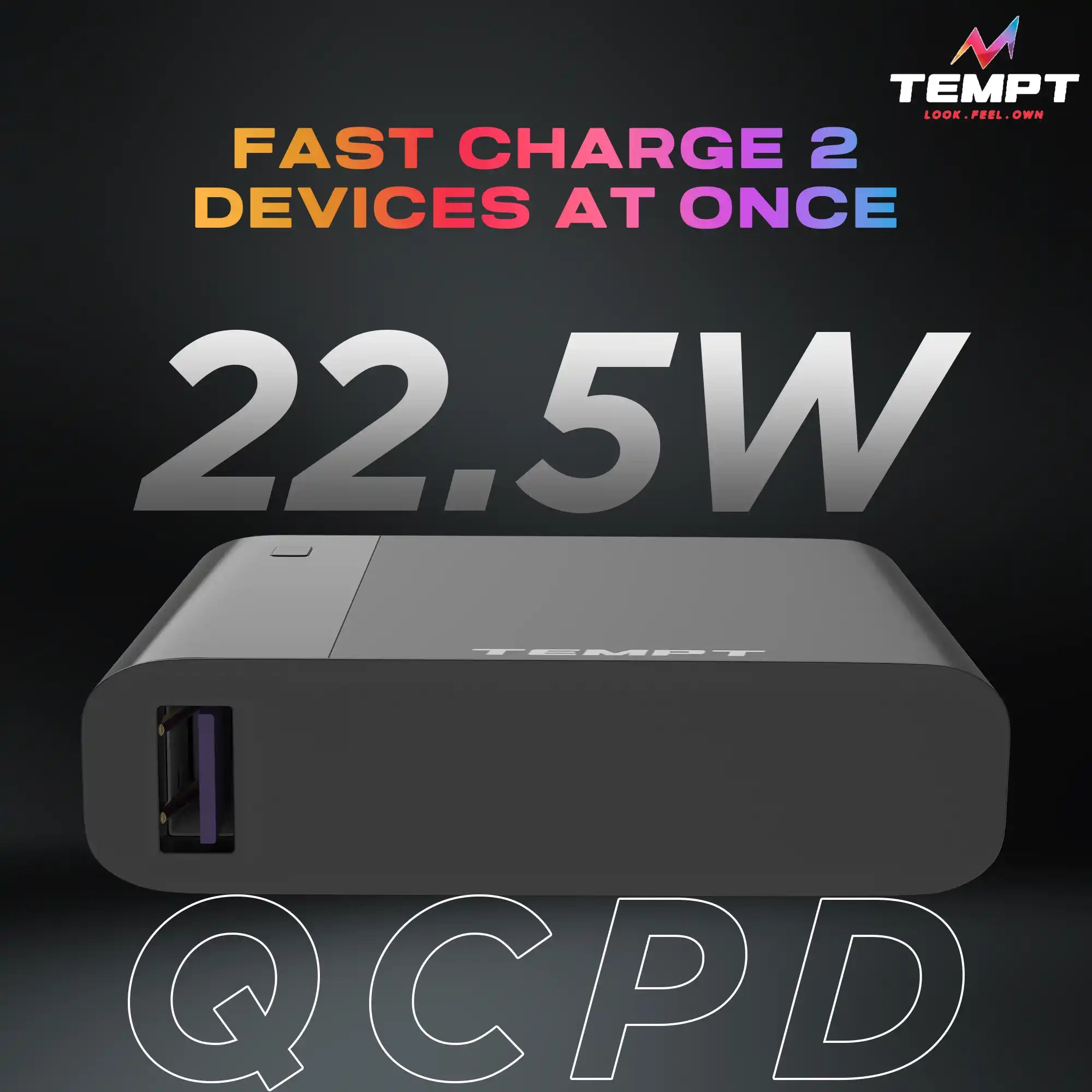 Tempt 10000mAh Fuel Power Bank