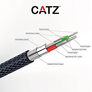 Catz Reversible Micro USB Rugged Cable 2M