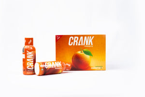 Crank Energy Shot – Orange Flavour, Pack of 12 (60ml each)
