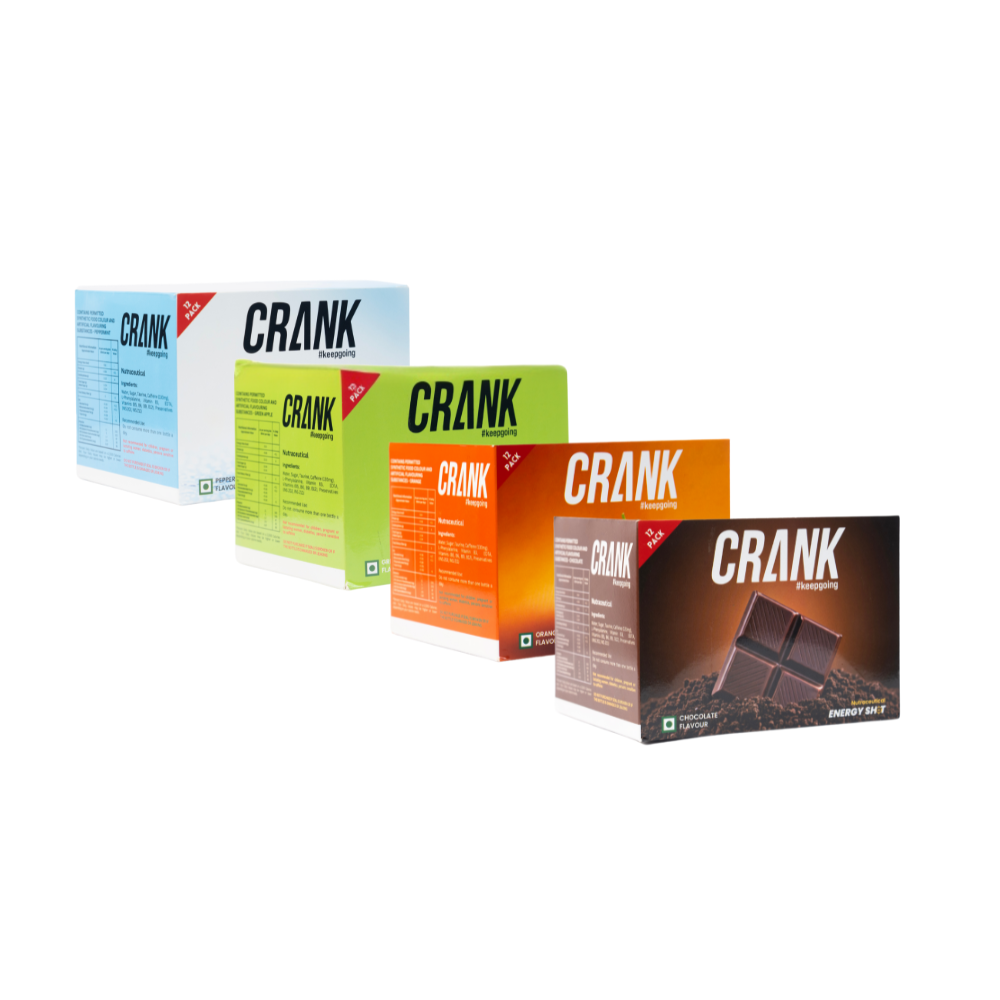 Crank All in One - Pack of 4 (12x60 ml)