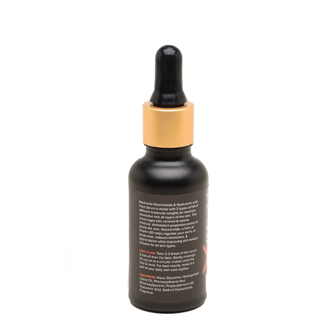 NIACINAMIDE & HYALURONIC ACID FACE SERUM-30ml