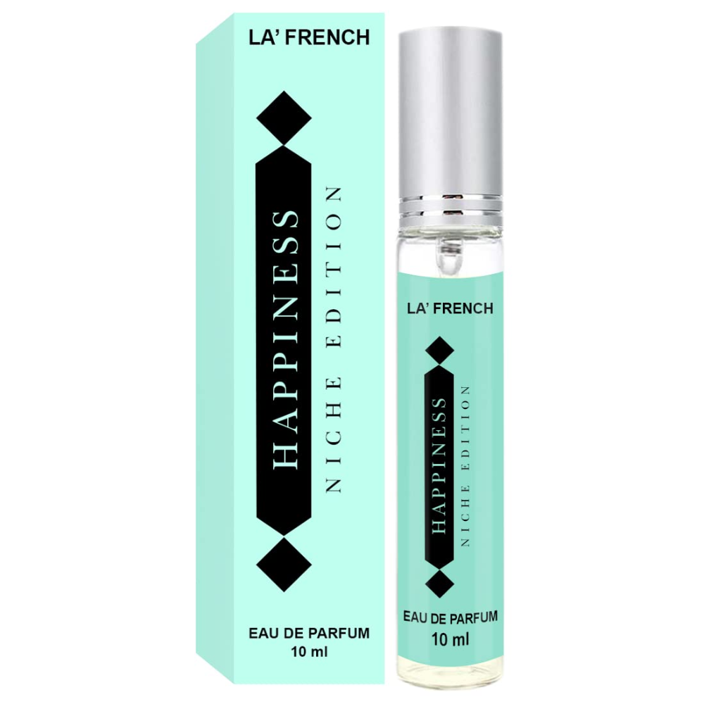 LA' French Happiness Unisex Perfume -10ml (Pack of 1)