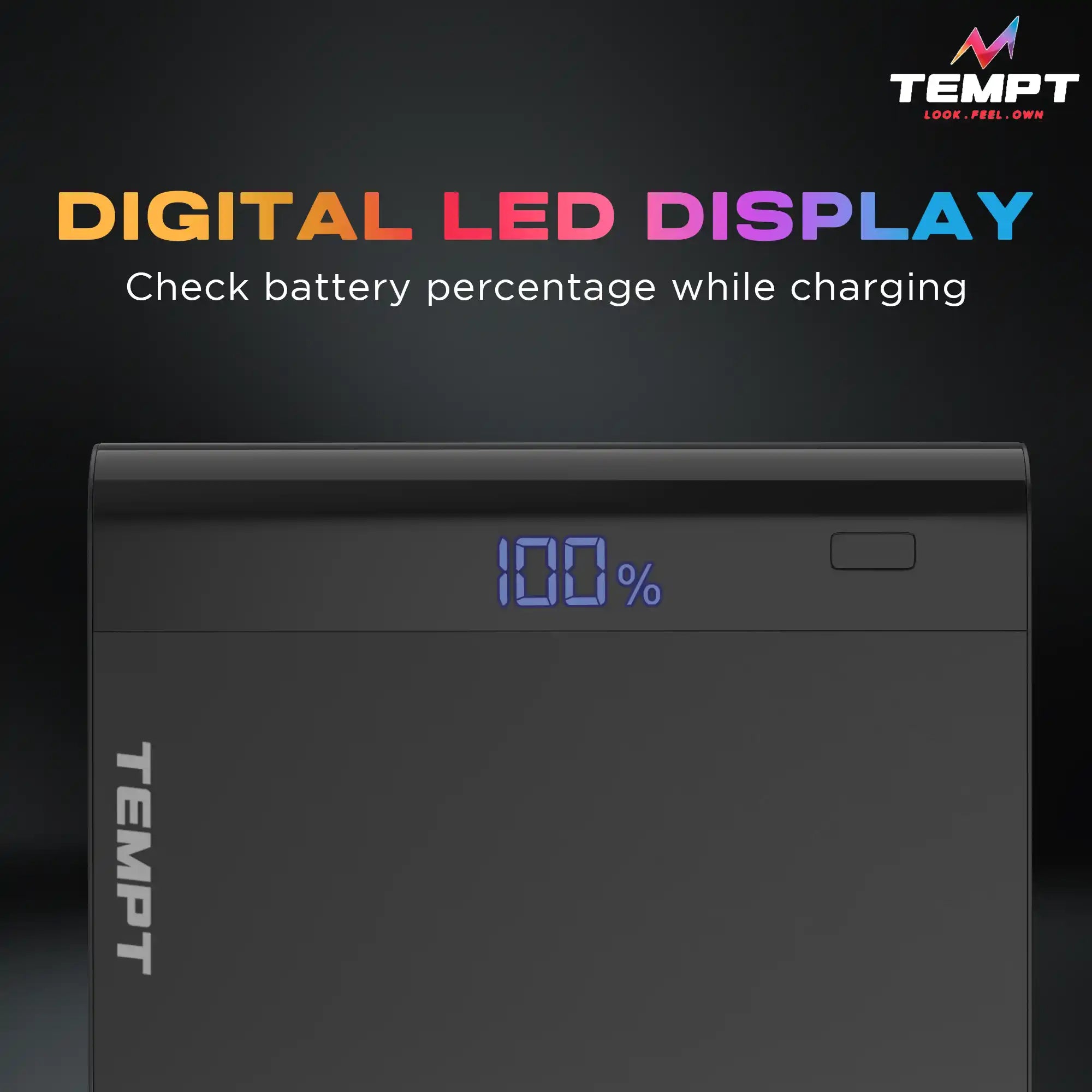 Tempt 10000mAh Fuel Power Bank
