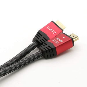 Catz Rugged HDMI Cable Black 5M with Gold-plated Connectors