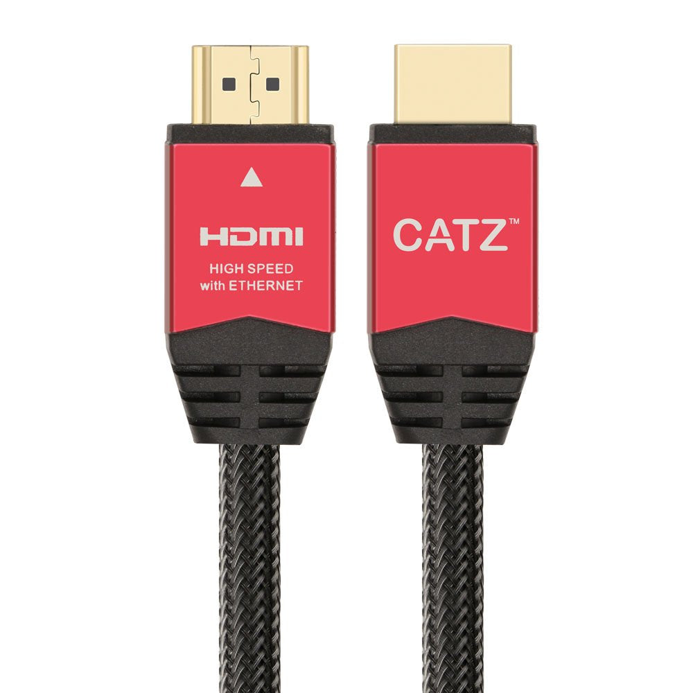 Catz Rugged HDMI Cable Black 5M with Gold-plated Connectors