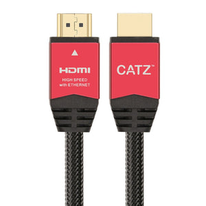 Catz Rugged HDMI Cable Black 5M with Gold-plated Connectors