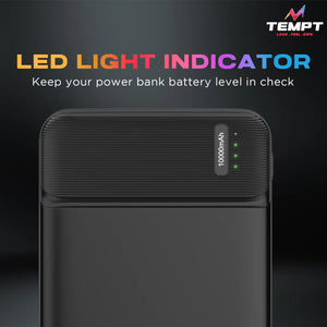 Tempt 10000mAh Booster Power Bank