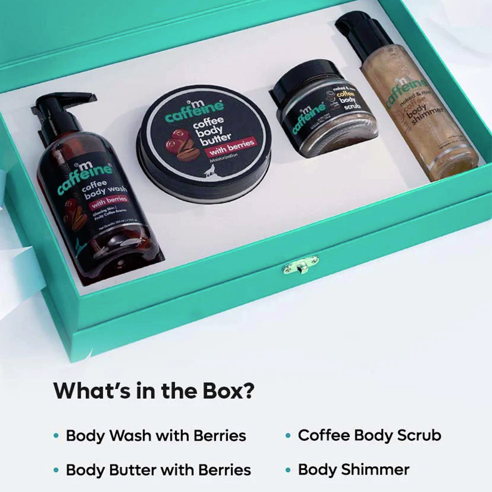 mCaffeine Coffee Glam Body Care - Gift Kit 
