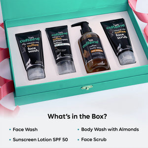 mCaffeine Pure Coffee Skin Care Gift Kit 
