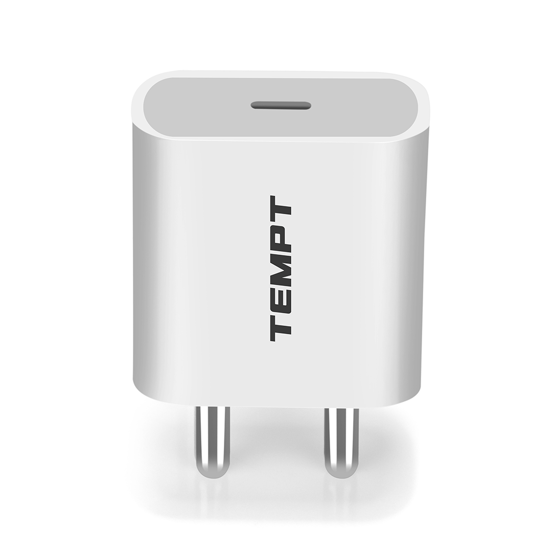 Tempt Zest 20W Smart Charger Type C Adaptor