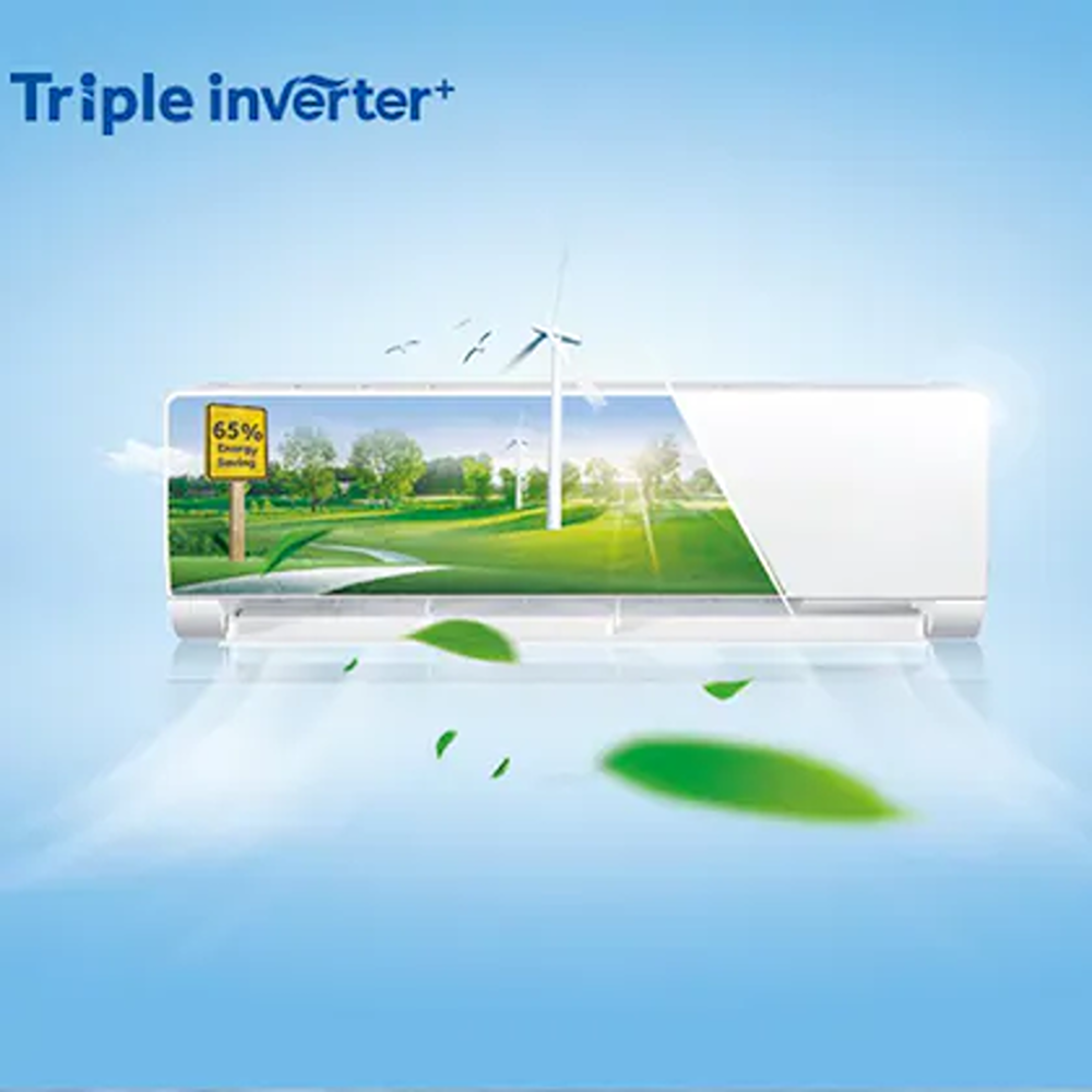 Haier 1.5 Ton 3 Star 7 in 1 Convertible Inverter Split Air Conditioner